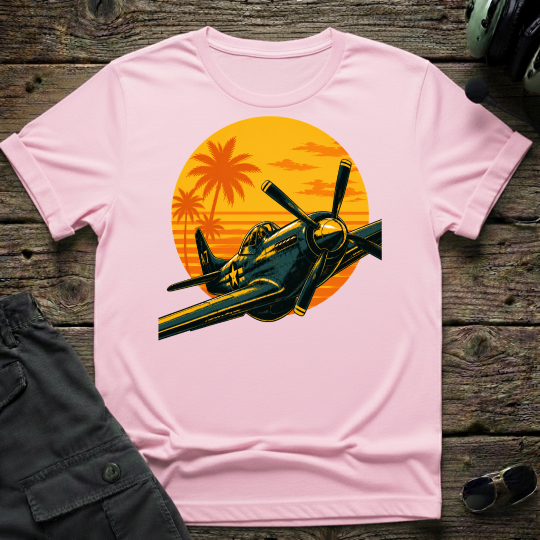 P-51 Tropic Sunset T-shirt