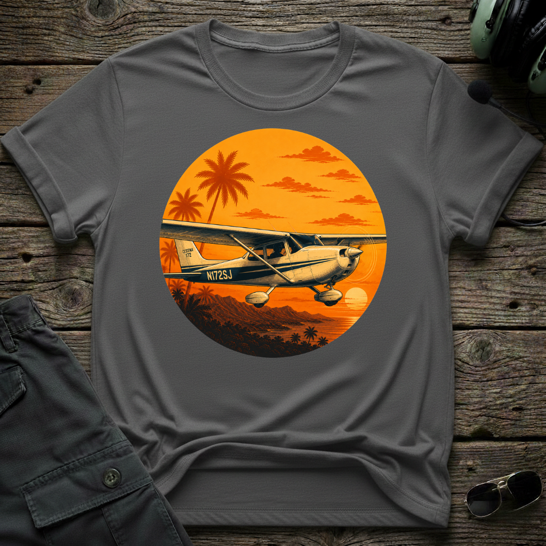 C-172 Tropic Sunset T-shirt