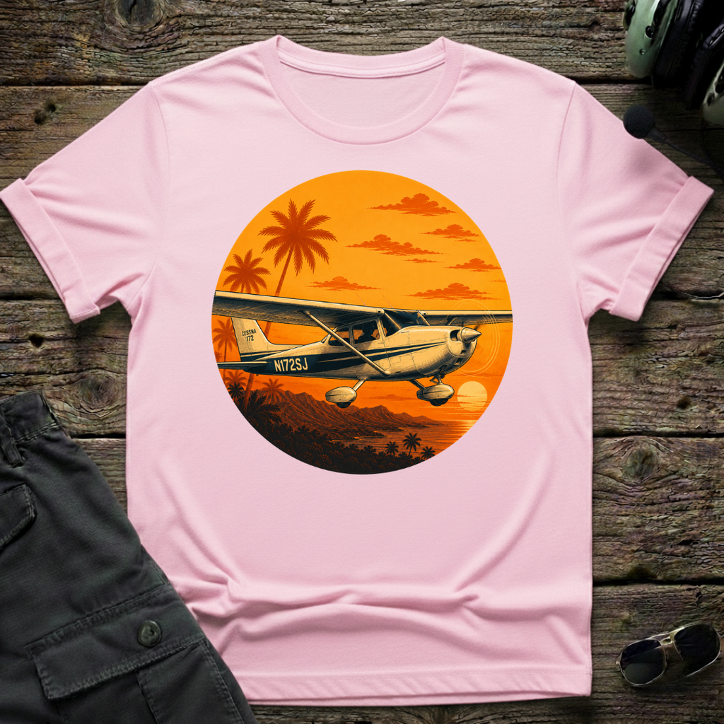 C-172 Tropic Sunset T-shirt