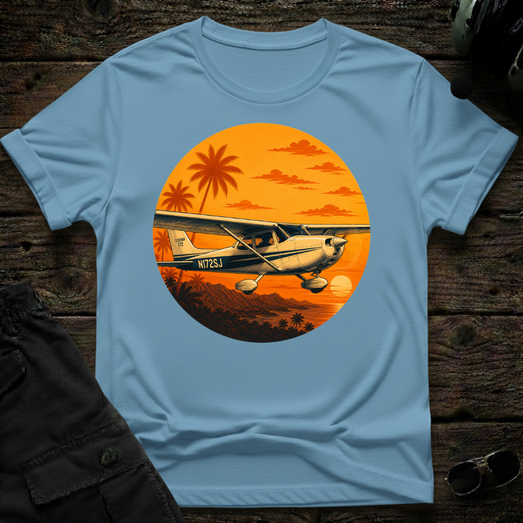 C-172 Tropic Sunset T-shirt