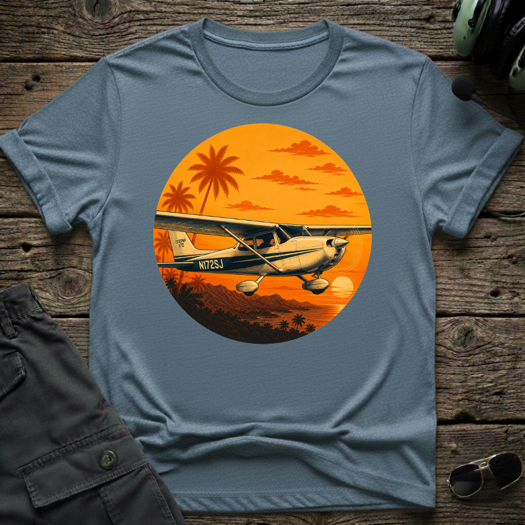 C-172 Tropic Sunset T-shirt