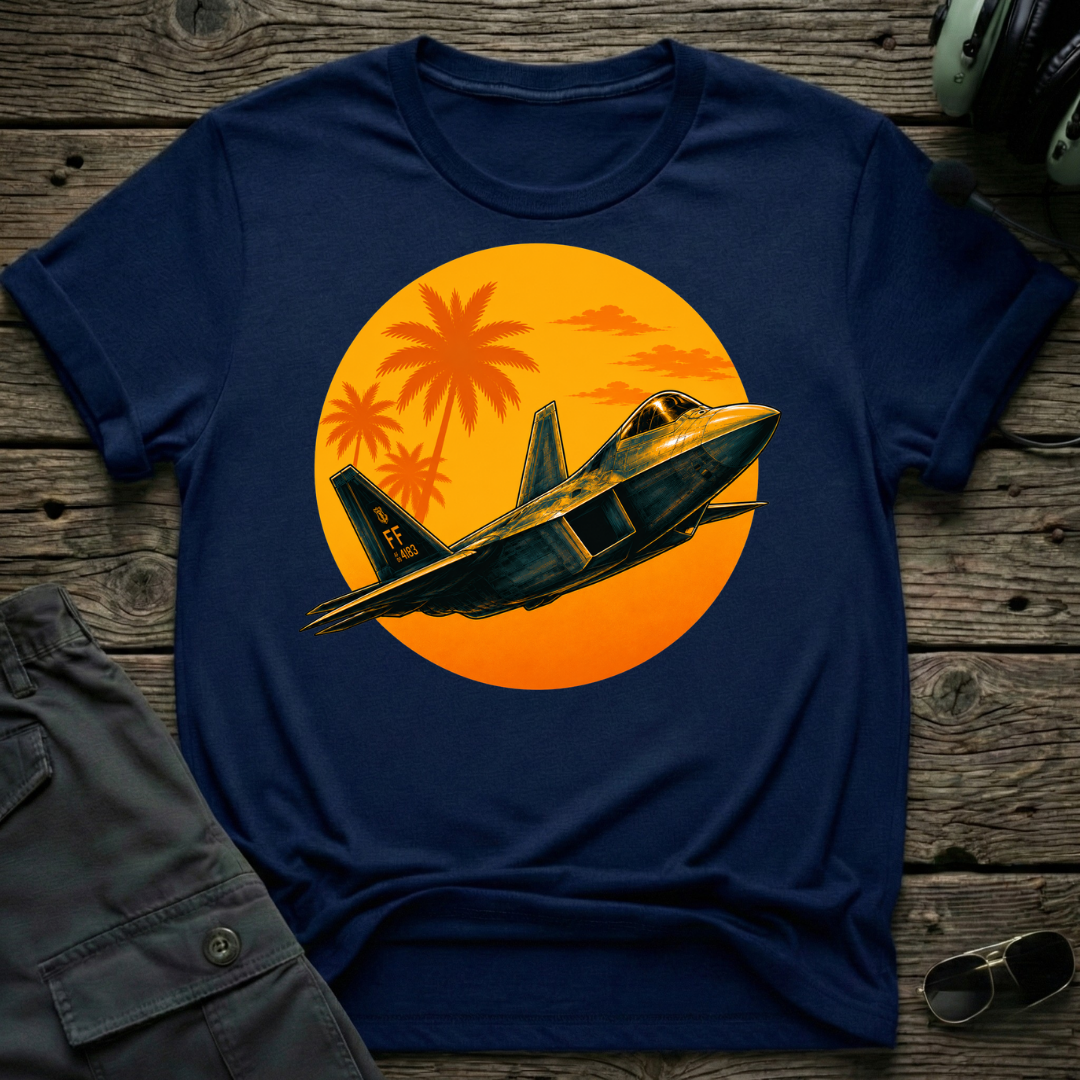 F-22 Tropic Sunset T-shirt