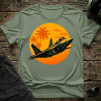 F-22 Tropic Sunset T-shirt