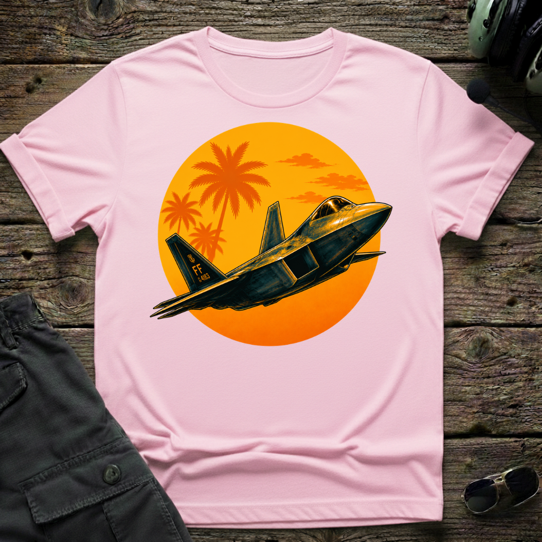F-22 Tropic Sunset T-shirt