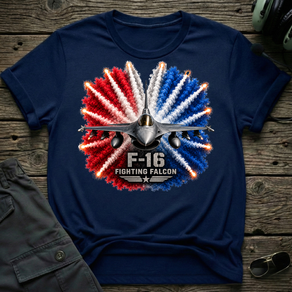F-16 Fireworks T-shirt