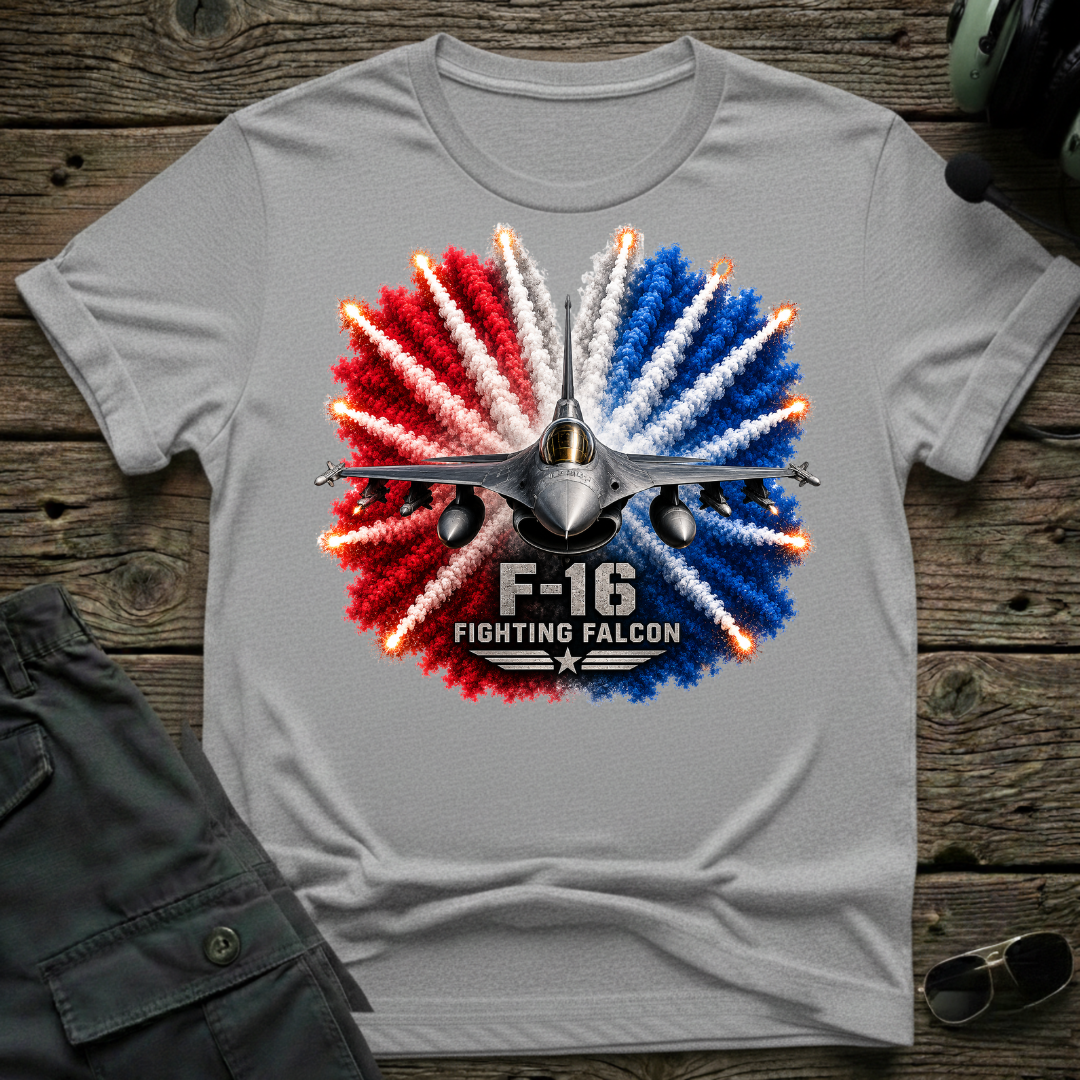 F-16 Fireworks T-shirt
