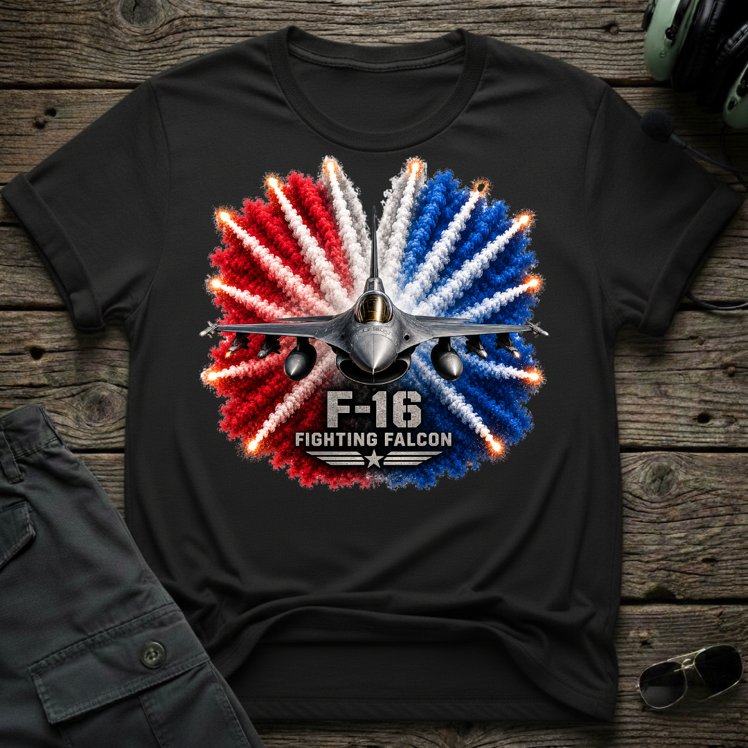 F-16 Fireworks T-shirt