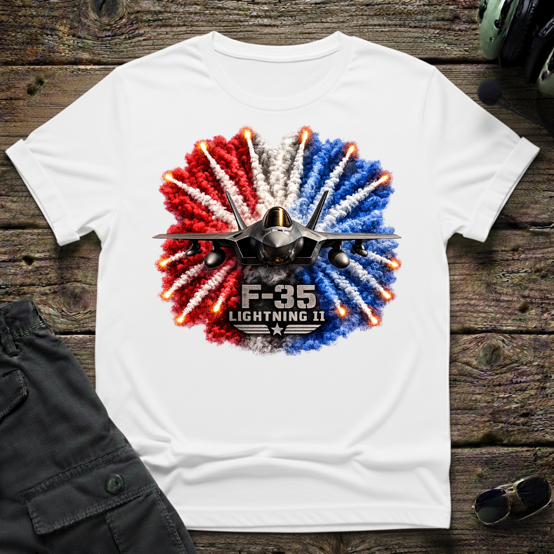 F-35 Fireworks T-shirt