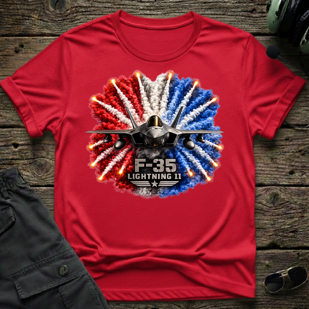 F-35 Fireworks T-shirt