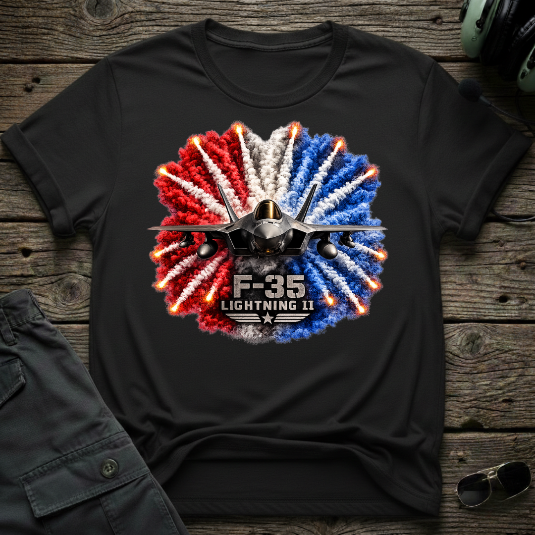 F-35 Fireworks T-shirt