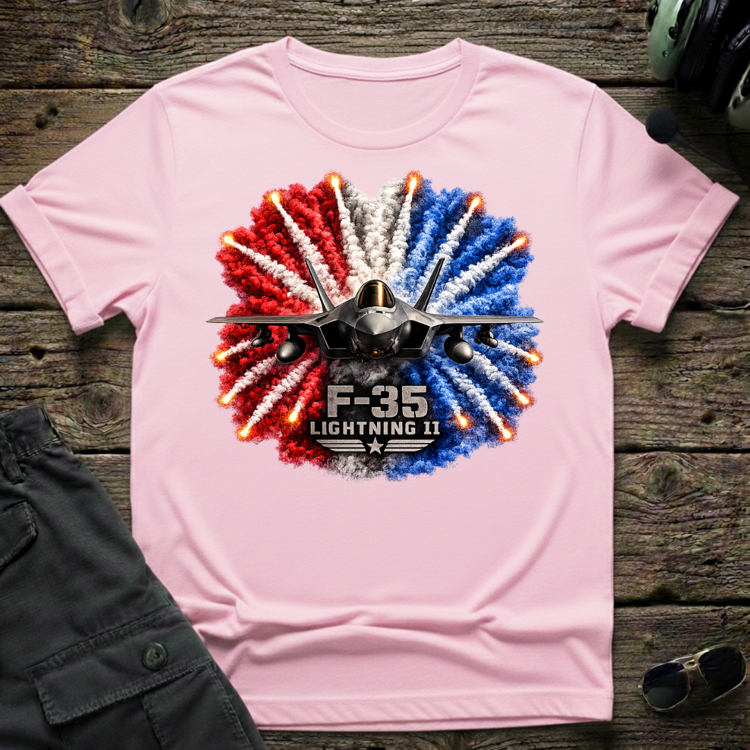 F-35 Fireworks T-shirt