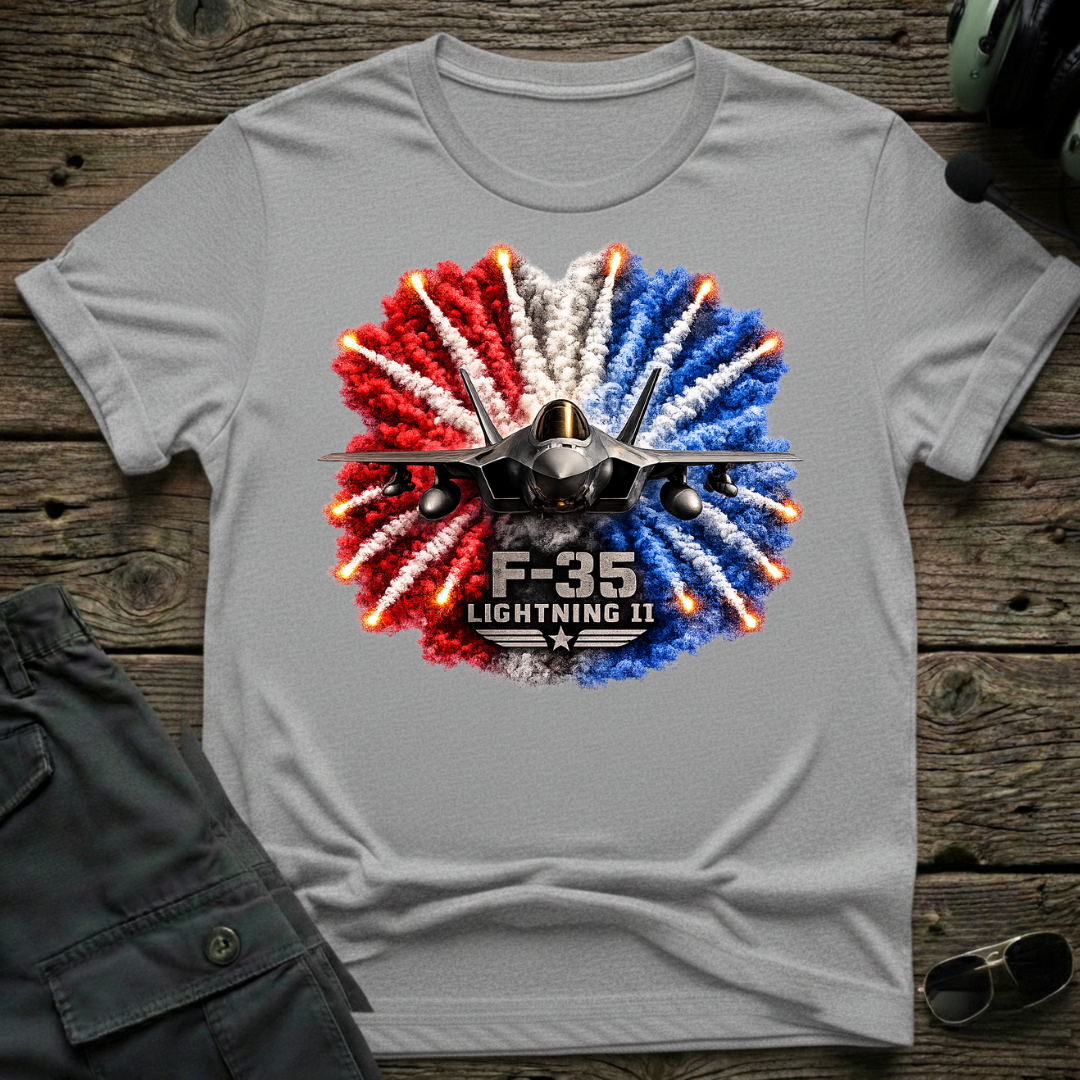 F-35 Fireworks T-shirt