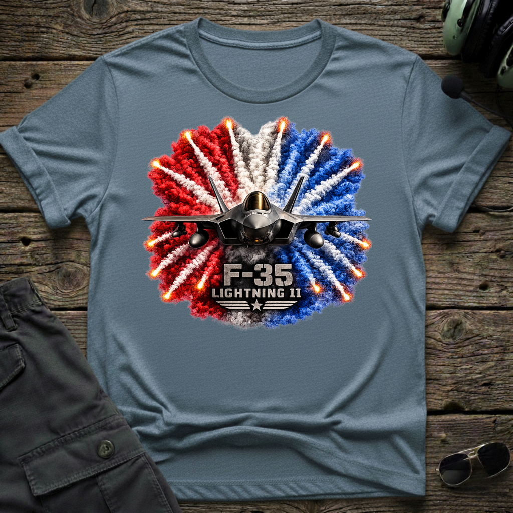 F-35 Fireworks T-shirt