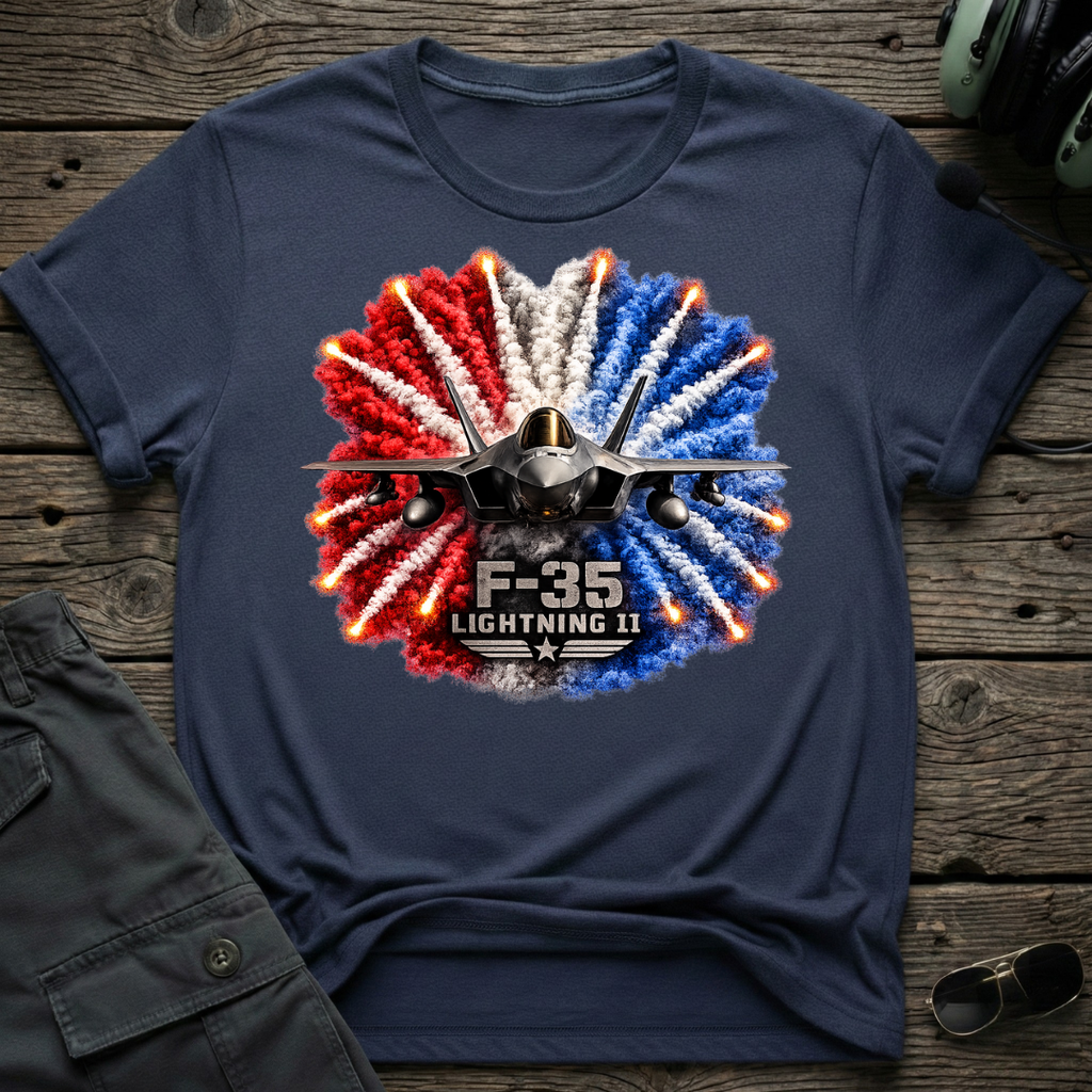 F-35 Fireworks T-shirt