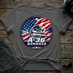 A-36 Bonanza Freedom Flight T-shirt