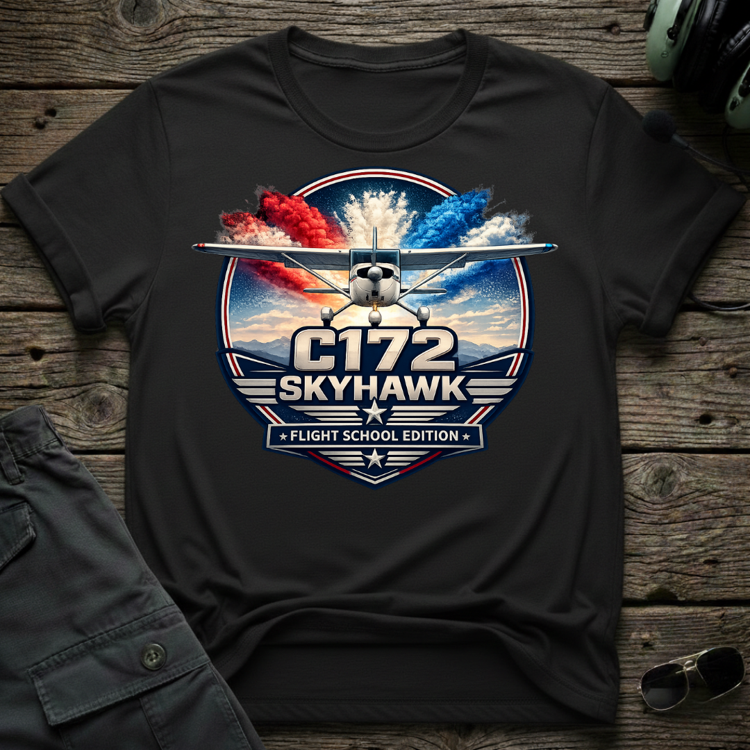 C172 Flight School Edition T-shirt
