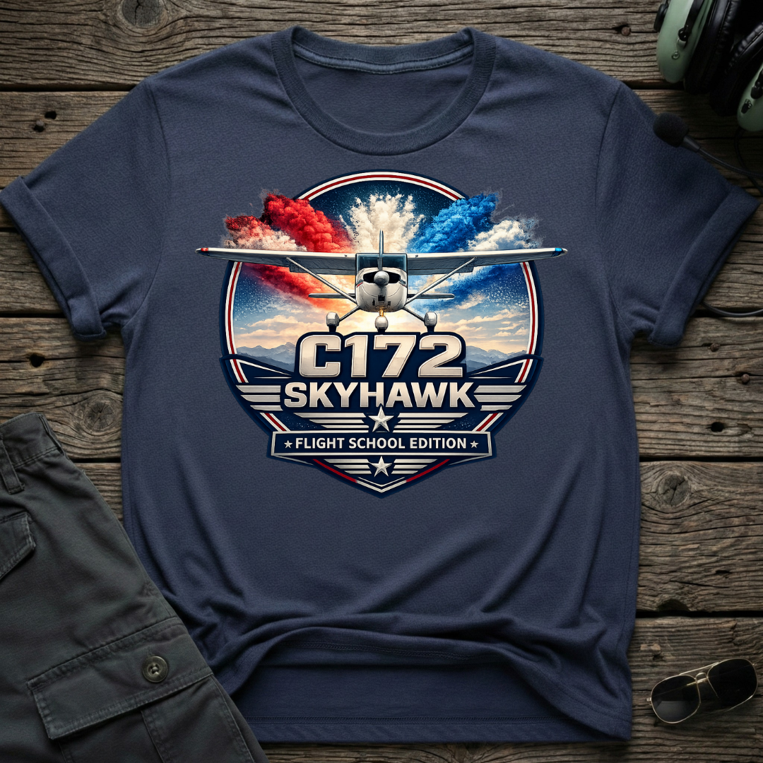 C172 Flight School Edition T-shirt