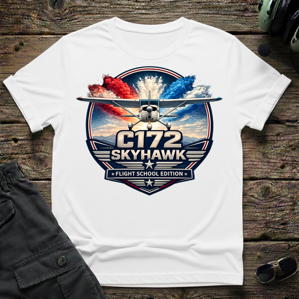 C172 Flight School Edition T-shirt
