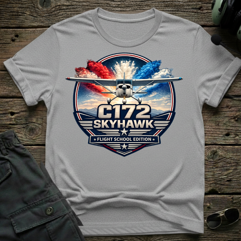 C172 Flight School Edition T-shirt