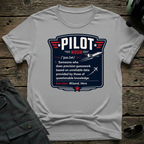 Pilot Noun T-shirt