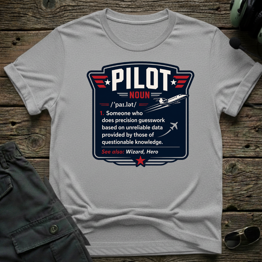 Pilot Noun T-shirt