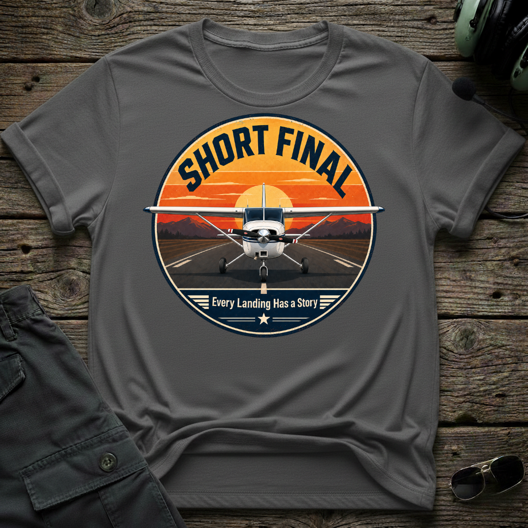 Short Final Cessna T-shirt
