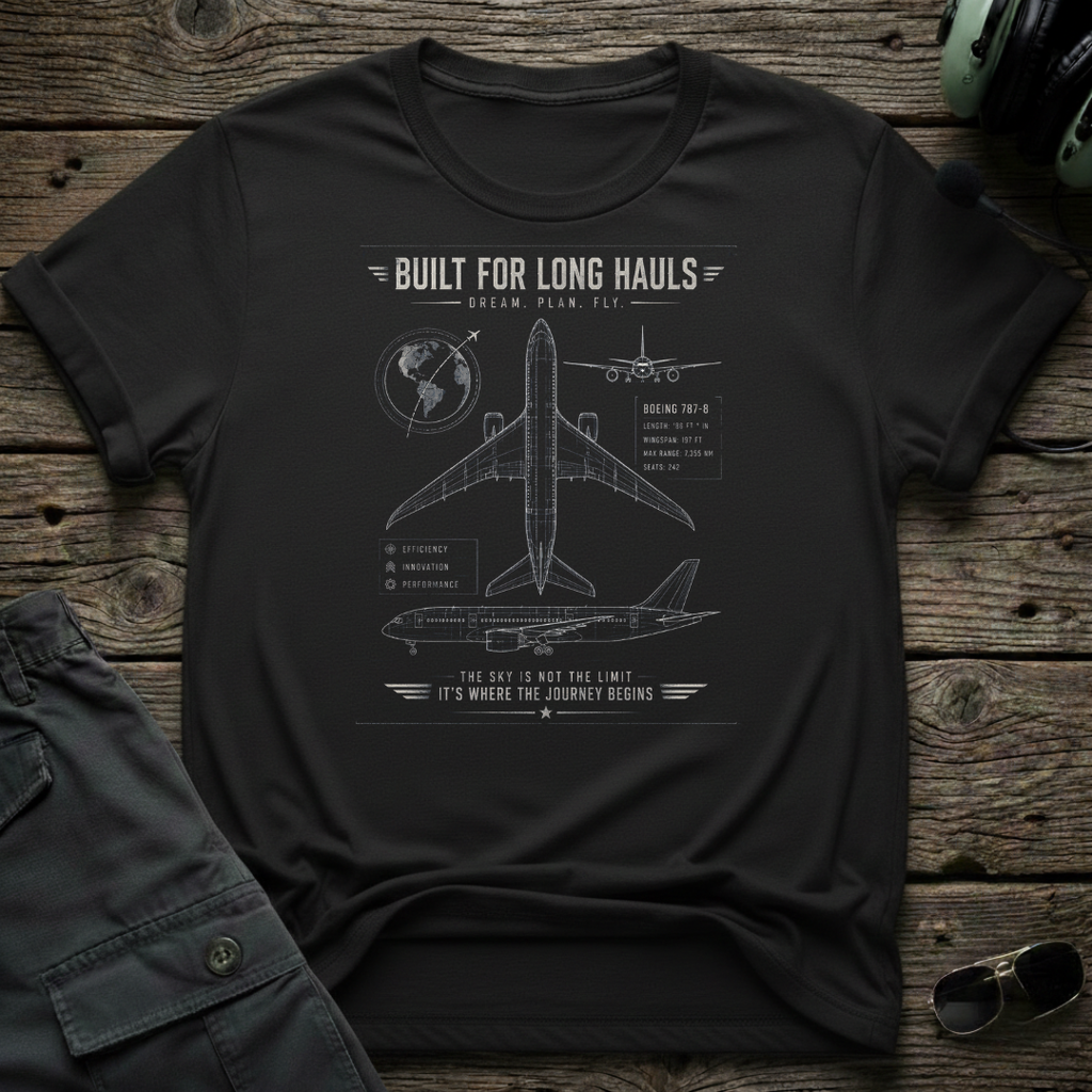 Built For Long Hauls T-shirt