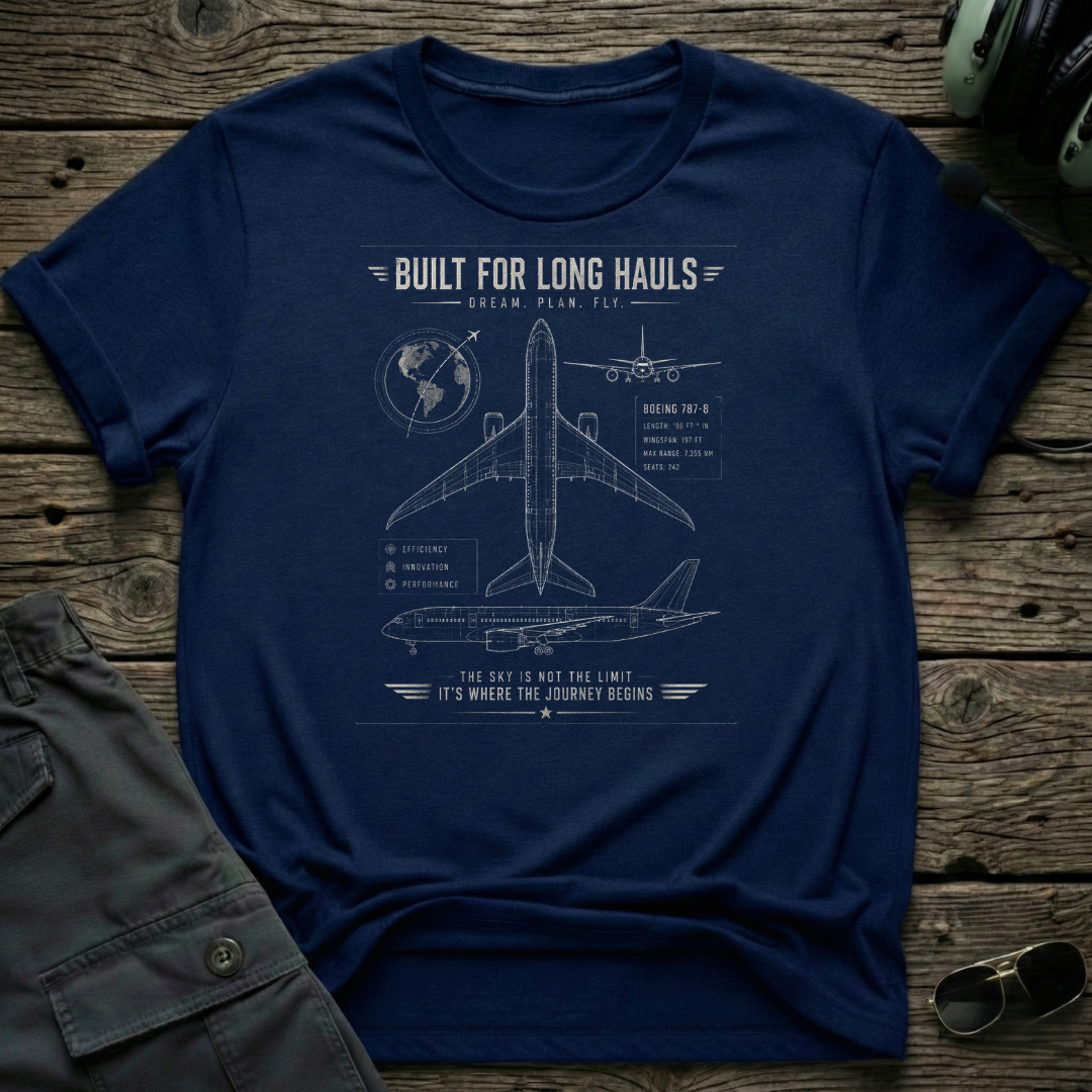 Built For Long Hauls T-shirt