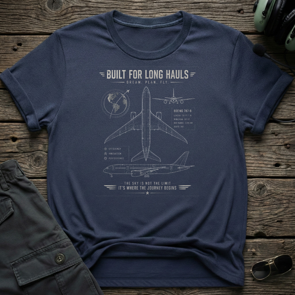 Built For Long Hauls T-shirt