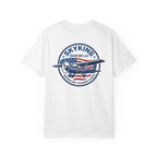 Sky King 2 Sided- Special Order front view - premium aviation tee for pilots