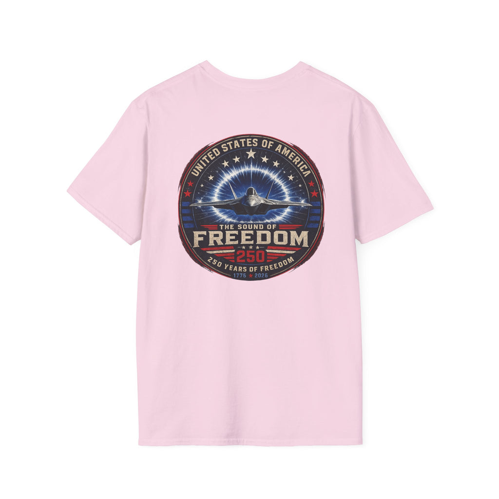 Sound of Freedom SS 2 Sided T-shirt