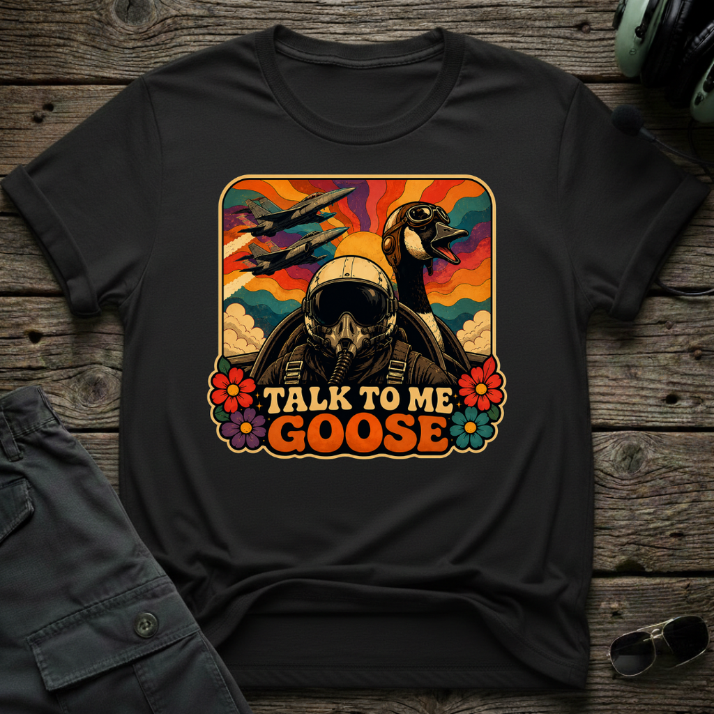 Psychedelic Goose T-shirt