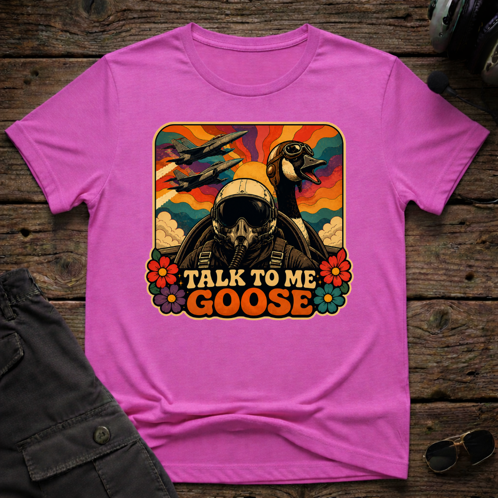 Psychedelic Goose T-shirt