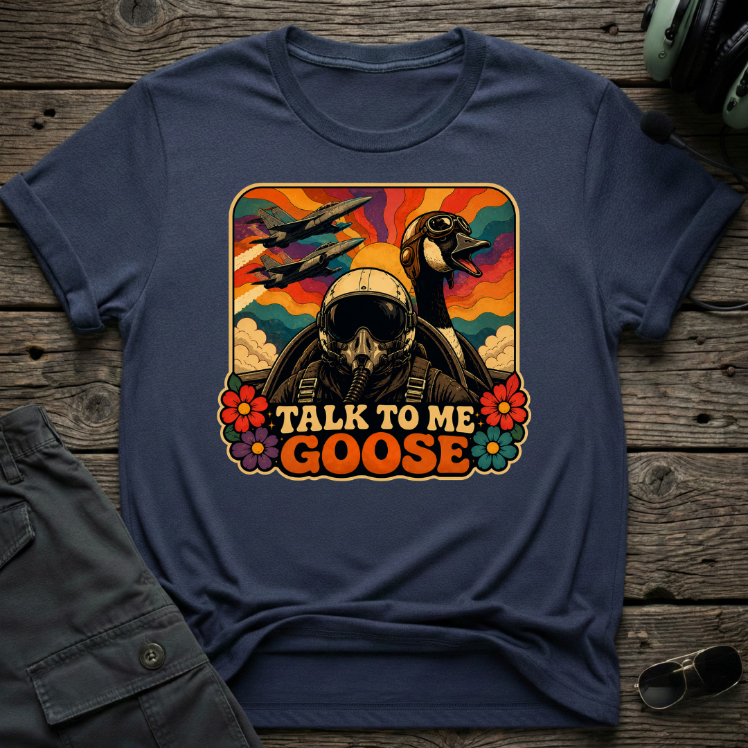 Psychedelic Goose T-shirt