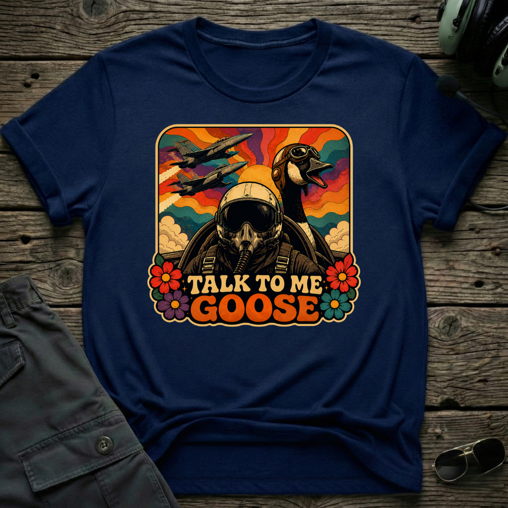 Psychedelic Goose T-shirt
