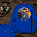 Falcon Sunset Long Sleeve — aviation apparel