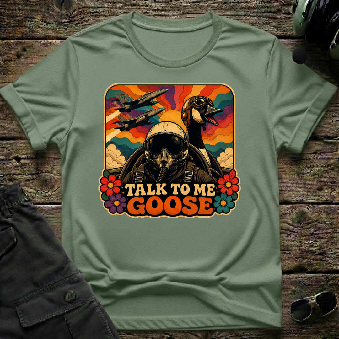Psychedelic Goose T-shirt