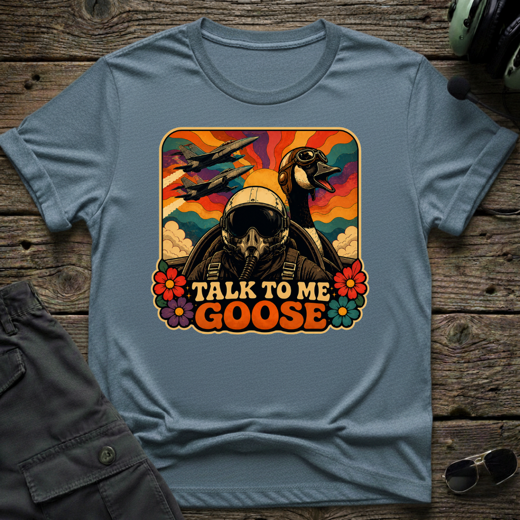 Psychedelic Goose T-shirt