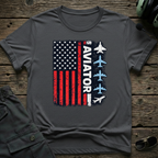Aviator Flag T-shirt — aviation t-shirt