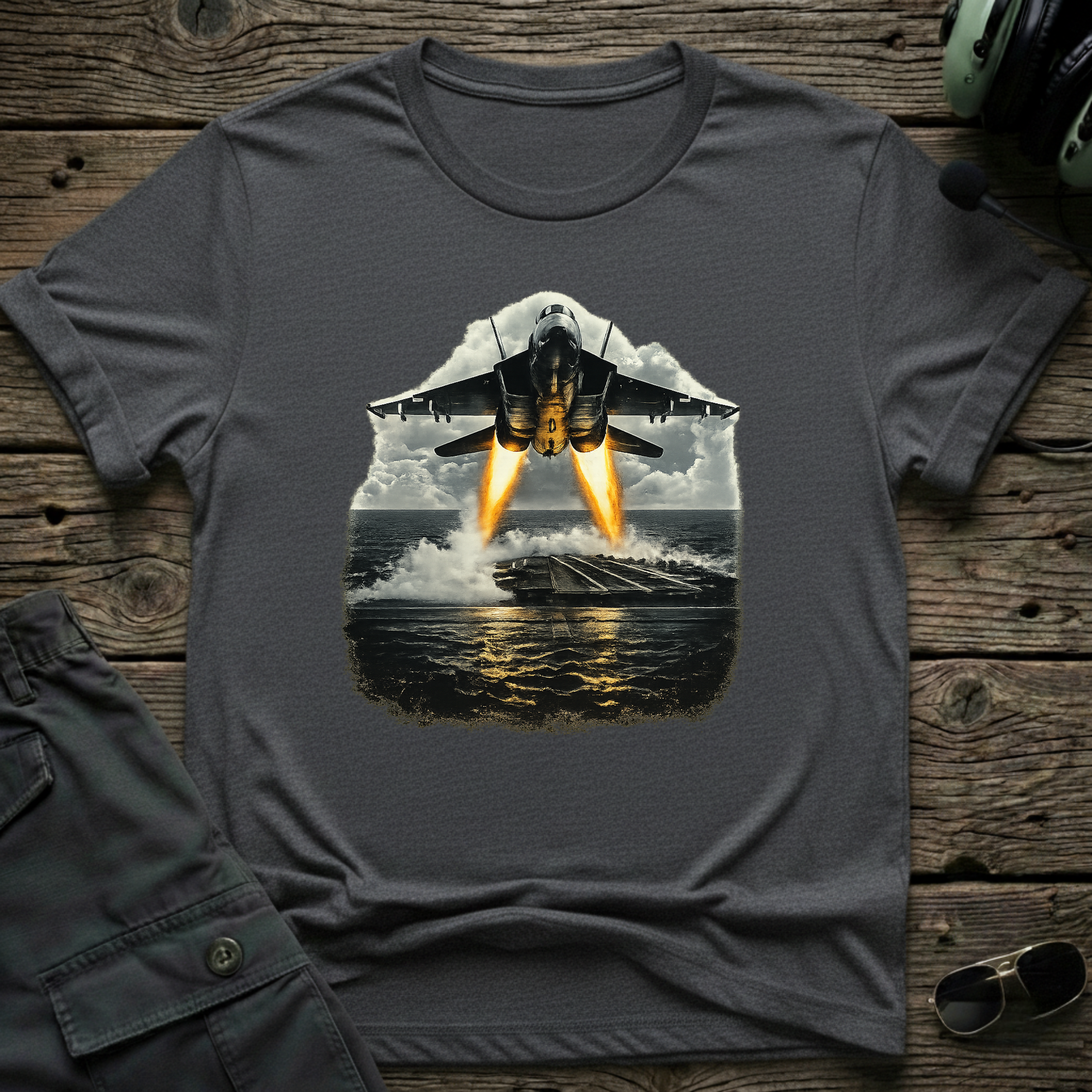 Jet Fighter Takeoff — aviation apparel
