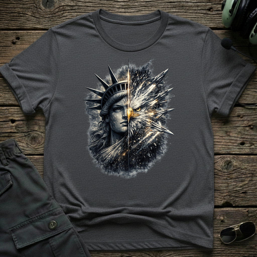 Liberty Burst — aviation t-shirt