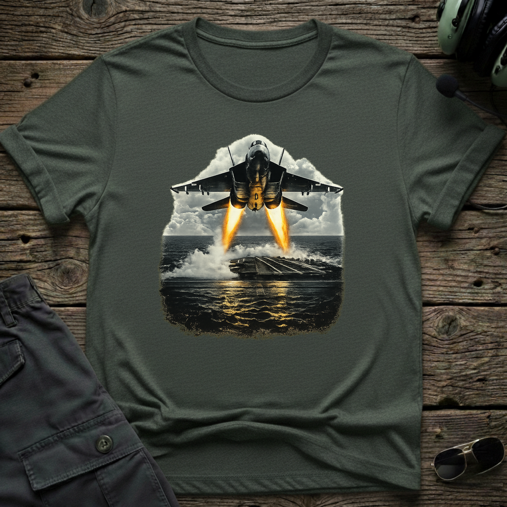 Jet Fighter Takeoff — aviation apparel