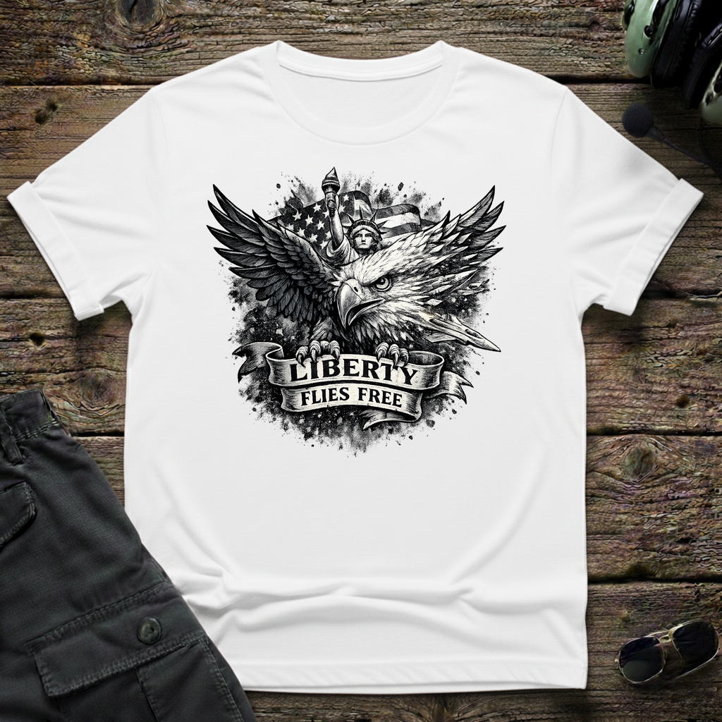 Liberty Flies Free — aviation apparel